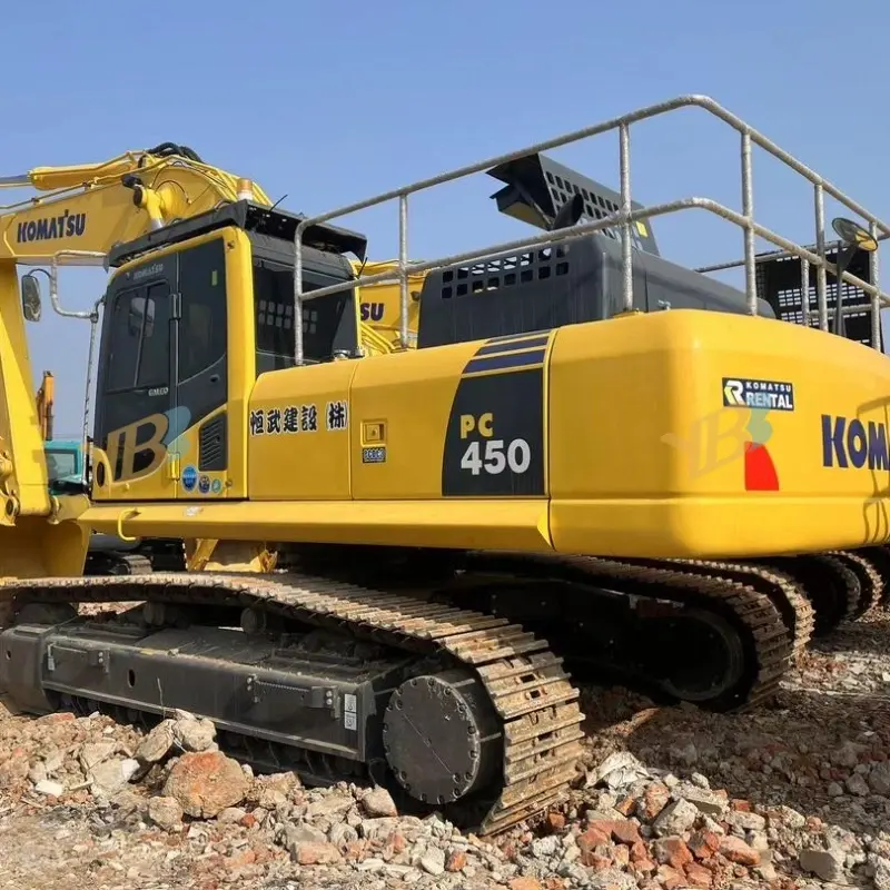 Used Komatsu Excavator PC450-8 Komatsu Digger Second-hand 45t Construction Machinery Original Equipment