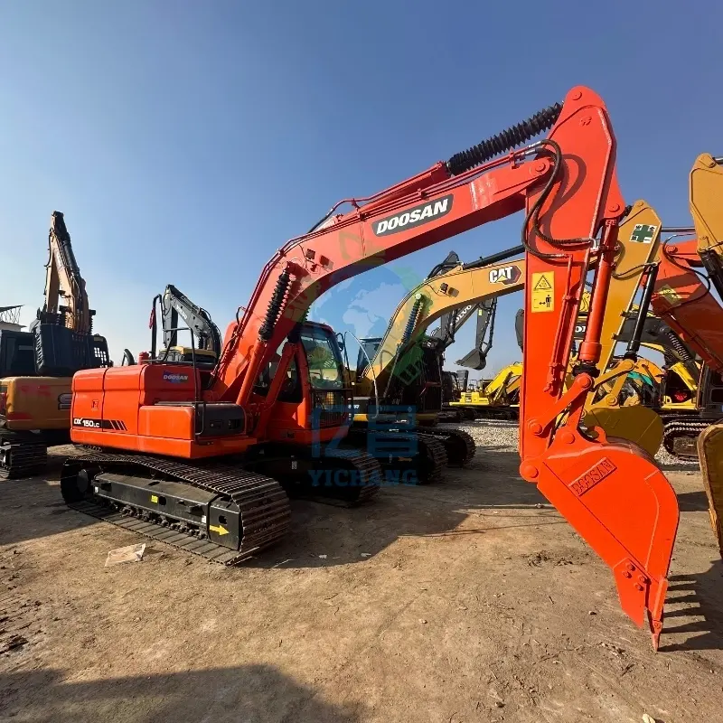 Used Doosan DX150LC excavator