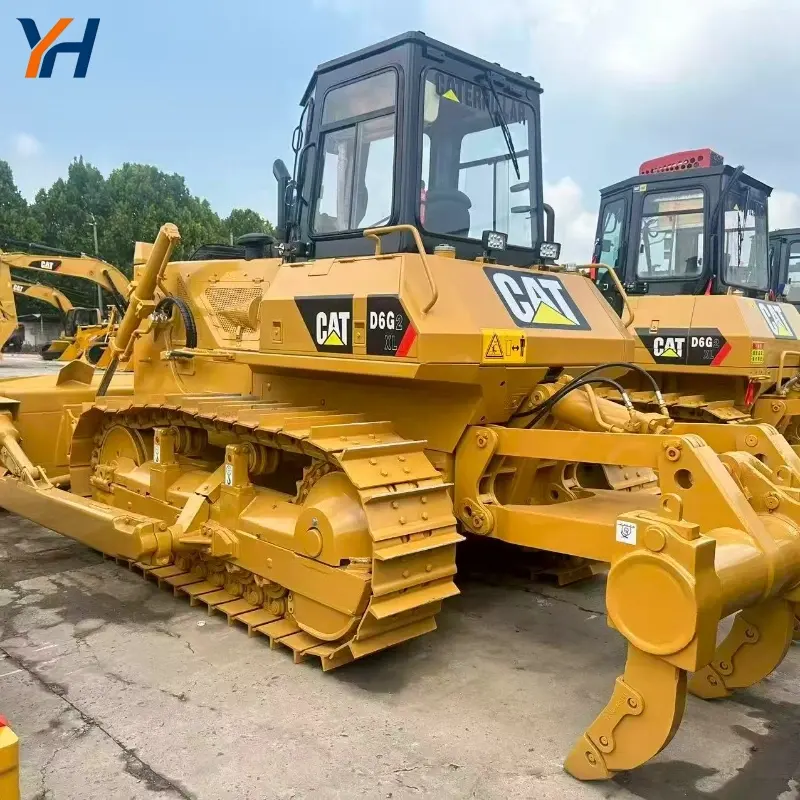 20 Ton Used CAT D6G Powerful Hydraulic Bulldozer Construction Equipment