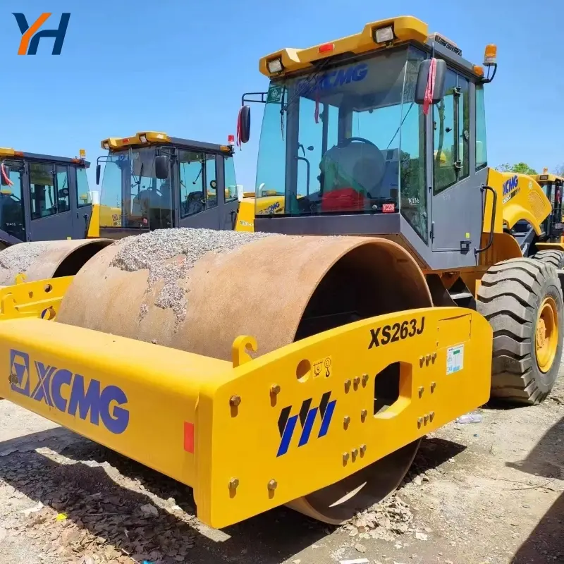 26 Ton Used XCMG 263J Durable Hydraulic Road Roller Supply