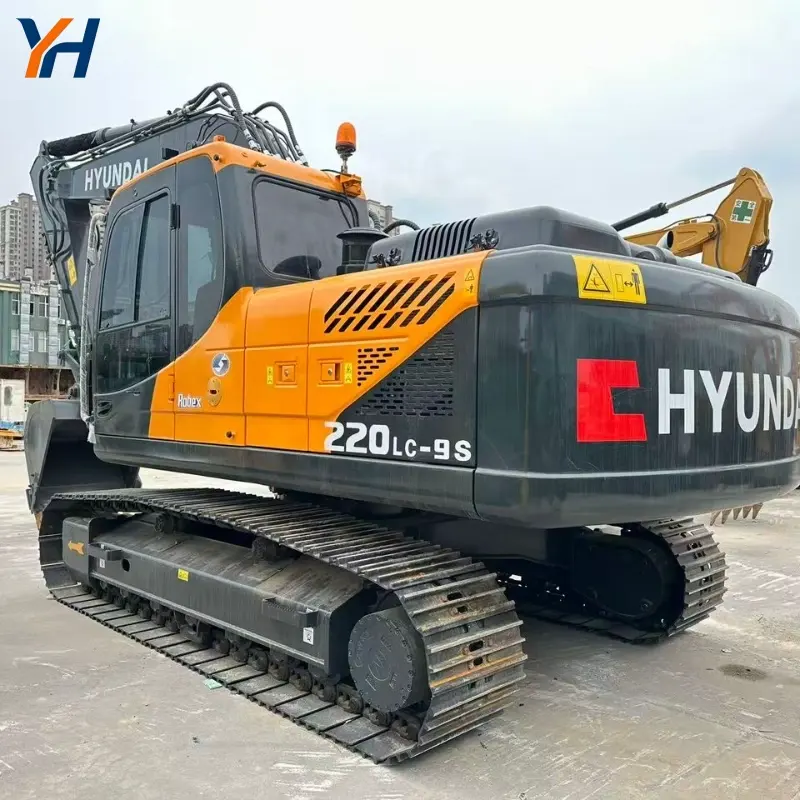 Cheap Used Hyundai 220 Construction Machine High Performance For Sale China