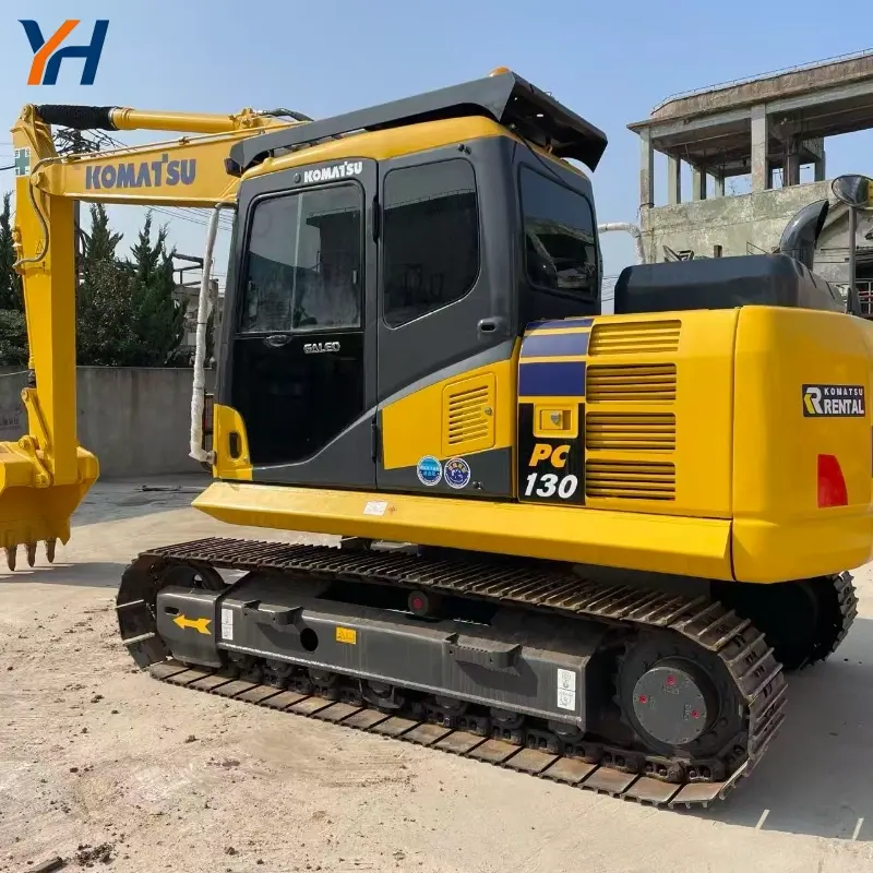 Efficient Used Komatsu PC130 Medium Excavator Digging Machinery Solution For Sale