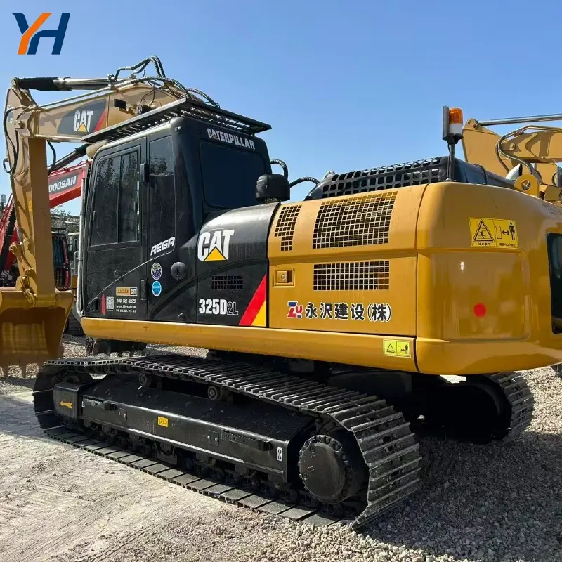 Heavy Duty Used Caterpillar 325D Excavator Original Japan Machine Good Condition