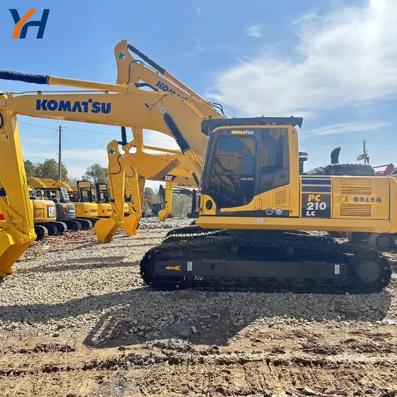 High Cost Performance Used Komatsu PC210 Excavator Construction Equipment Hot Sale