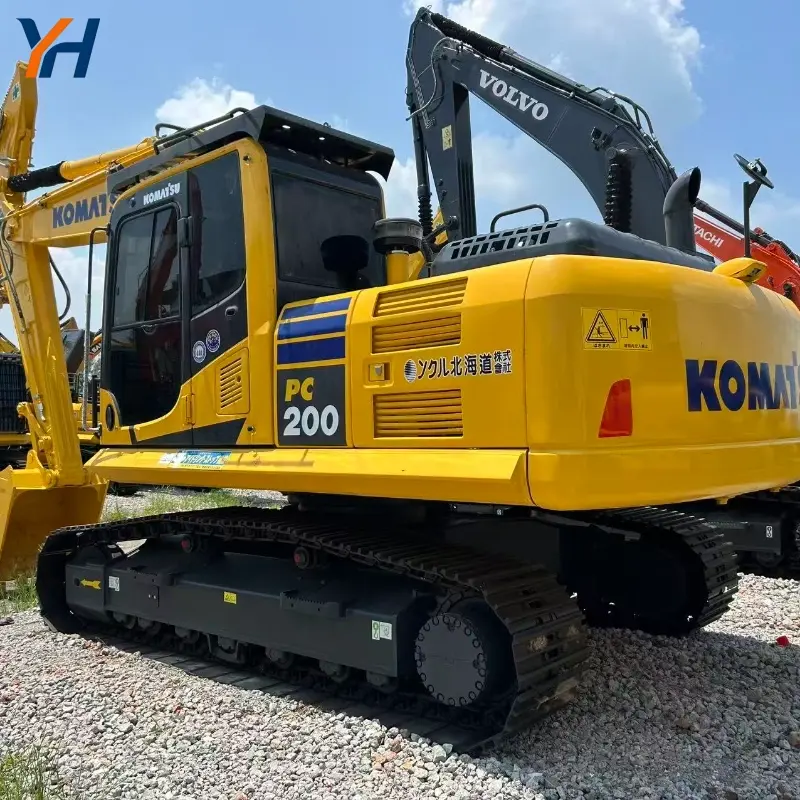 Japan Original Used Komatsu PC200 Hydraulic Excavator Best Selling Machine Supplier