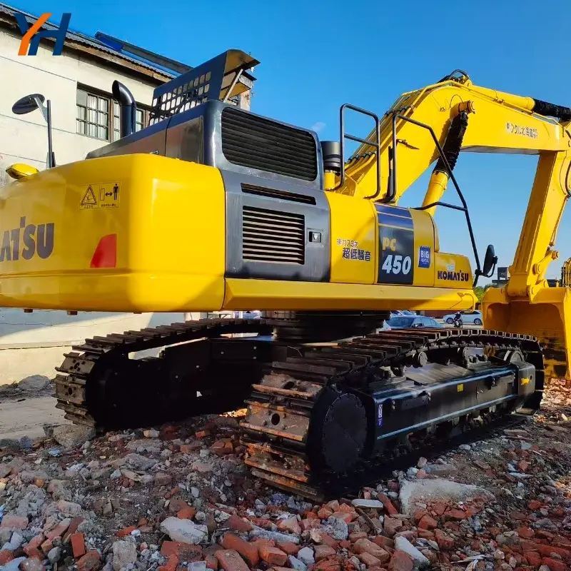 Powerful Used Komatsu PC450 Heavy Mining Excavator Good Condition Global Supply