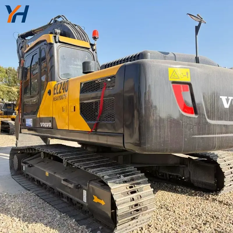 Robust Efficient Used Volvo 240 Large Crawler Excavator Construction Machinery Solution