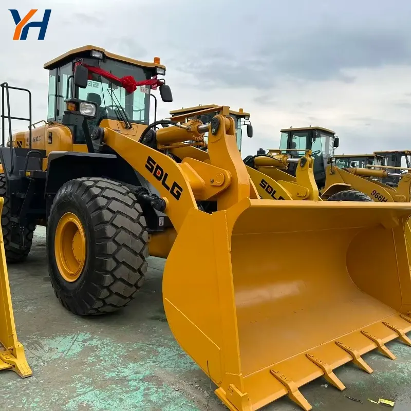 Second Hand SDLG 956L Good Condition Hydraulic Wheel Loader Global Supply
