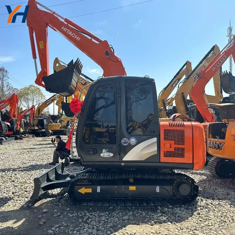 Second-hand Hitachi 60 Original Durable Construction Equipment Low Maintenance Costs