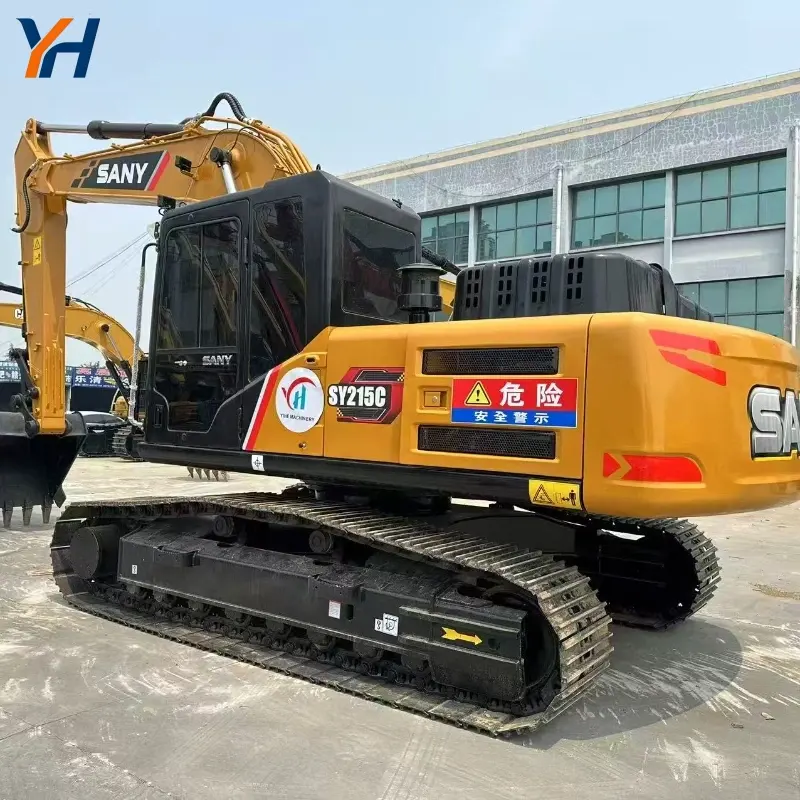 Second-hand SANY 215C Original Engineering Excavator Best Seller China Machine Stock