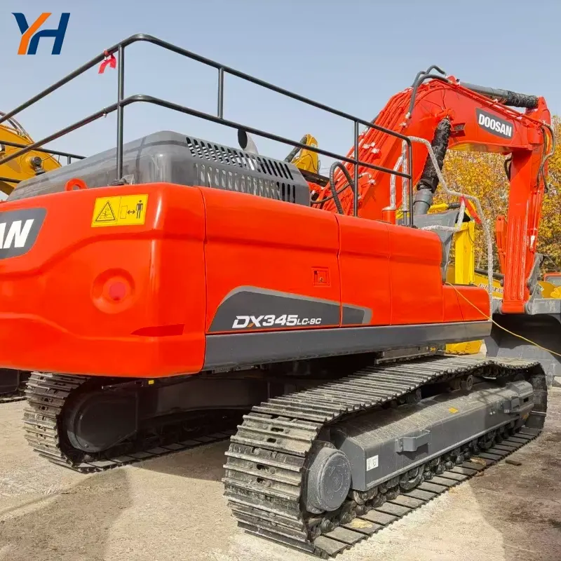 Super Duty Hot Sale Used Doosan 345 Large Mining Excavator Equipment Solution