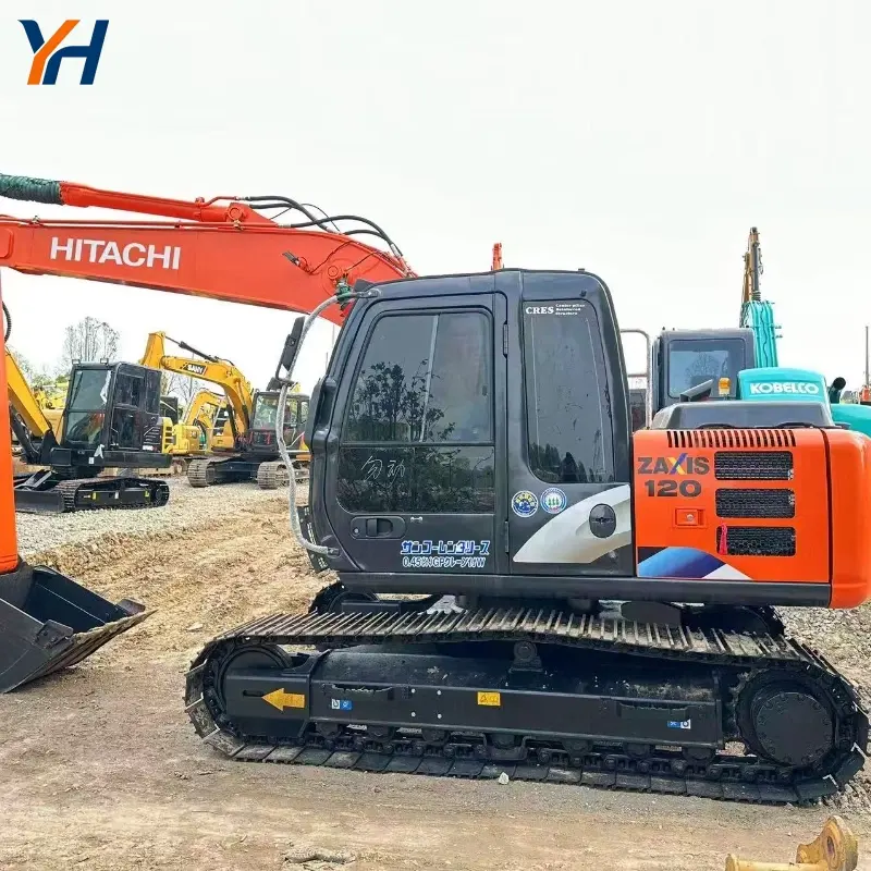 Used Hitachi 120 Excavator Reliable Construction Equipment Stock Available Now