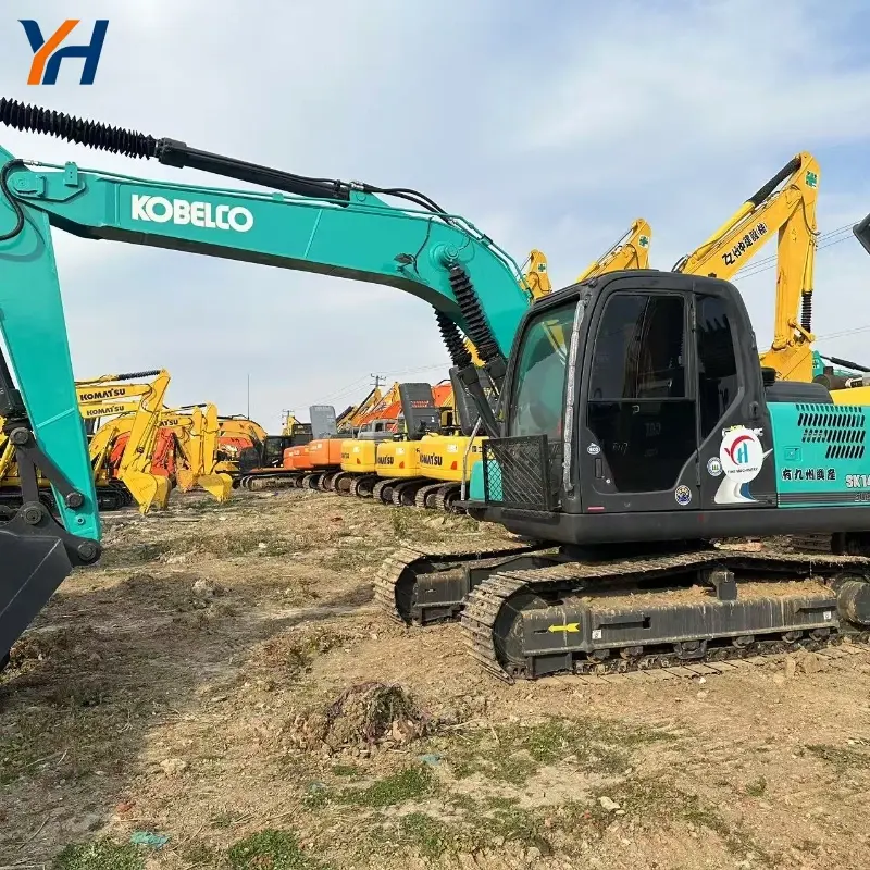 Used Kobelco 140 Hydraulic Crawler Excavator Good Condition Competitive Price For Sale