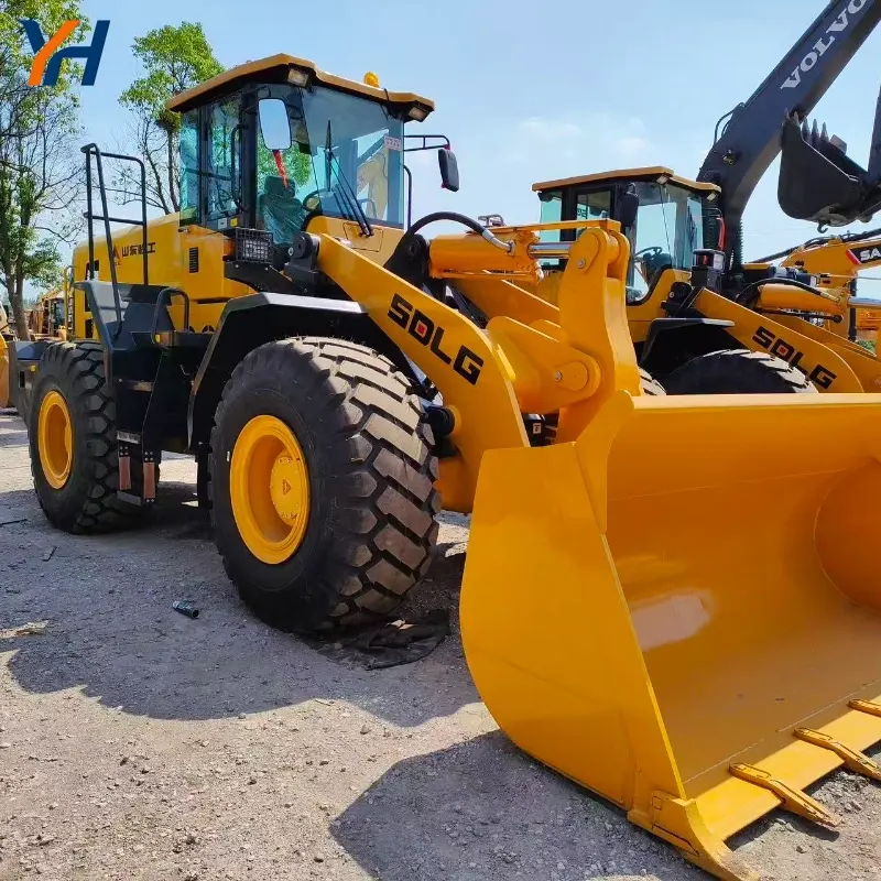 Used SDLG 956F Powerful Hydraulic Wheel Loader Construction Equipment