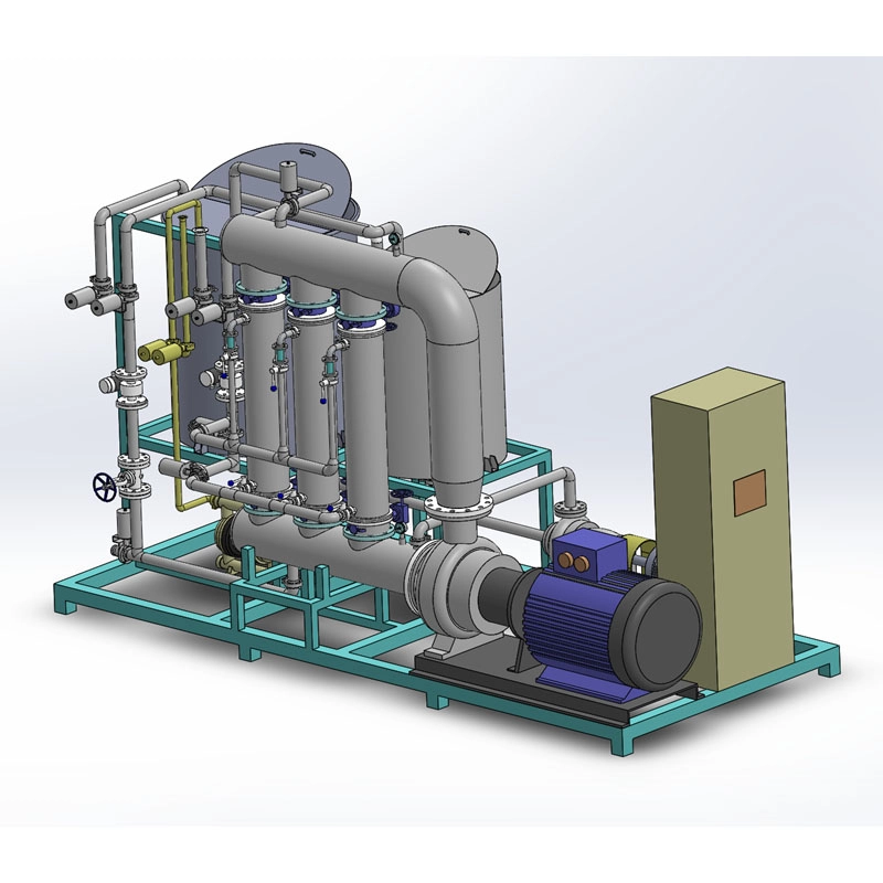 Salt water filtration ceramic membrane equipment