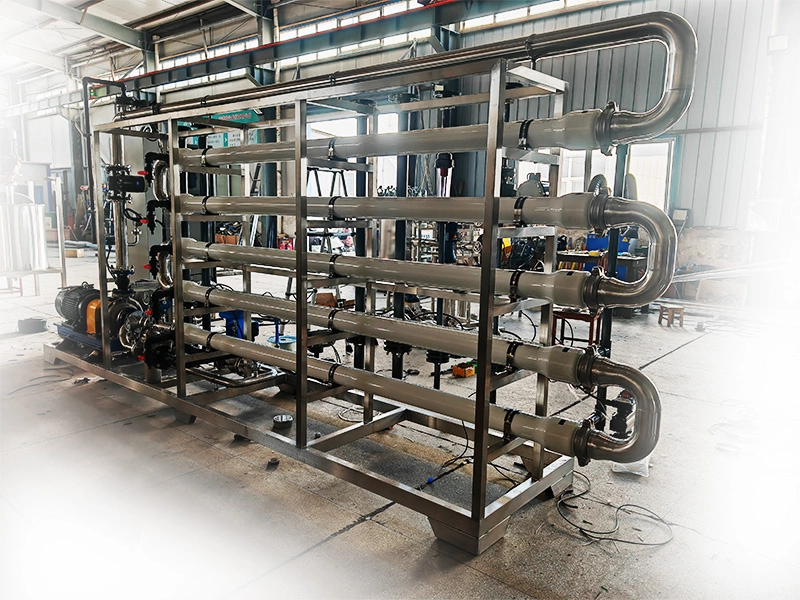 Tubular membrane filtration equipment
