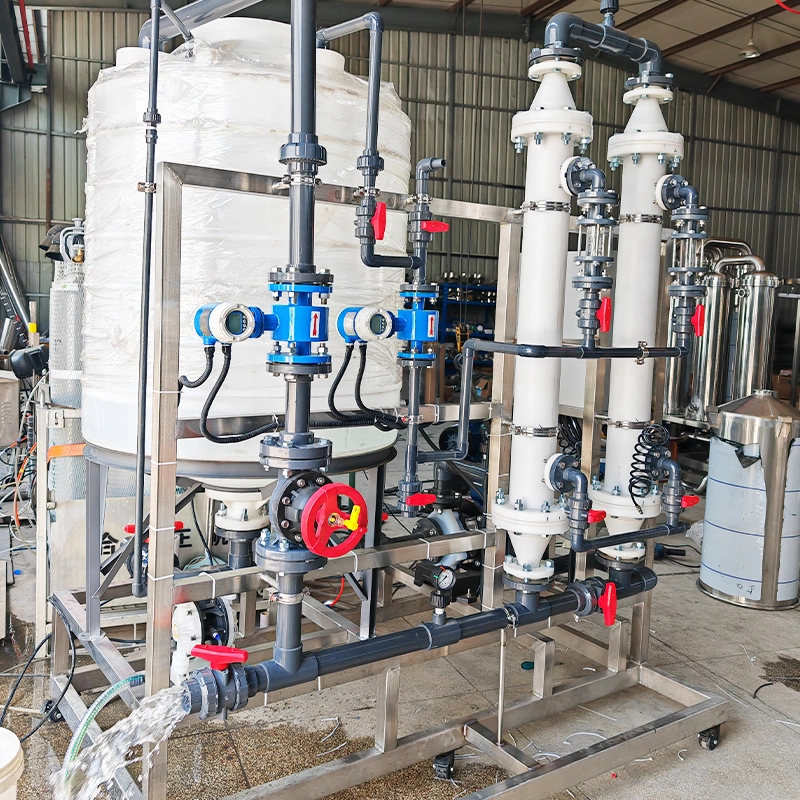 Acid and alkali resistant ceramic membrane filtration equipment