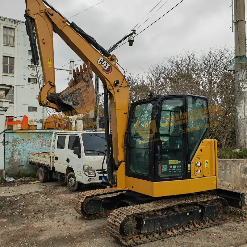 Good Condition Second hand 90% new Mini Caterpillar 306 6t Crawler Excavator Engineering machinery digger Supplier