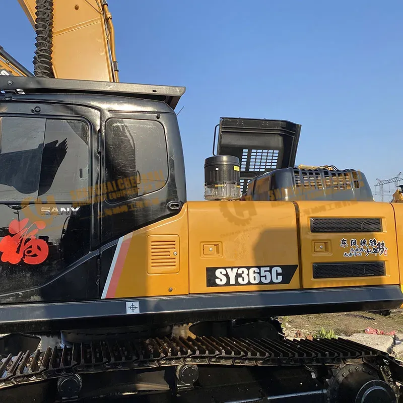 Competitive price Second hand 90% new Original Large SANY SY365C 36.5t Crawler Excavator Engineering machinery digger Supplier