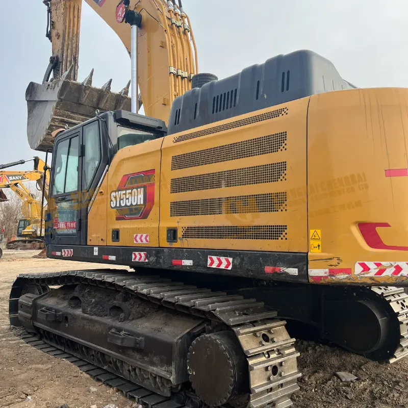 Good Condition Second hand 90% new Original Super Large SANY SY550H 55t Crawler Excavator Engineering machinery digger Supplier
