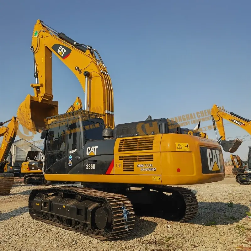 Second hand 85% new Original Large CAT 336D 36t Crawler Excavator Construction equipment digger Supplier