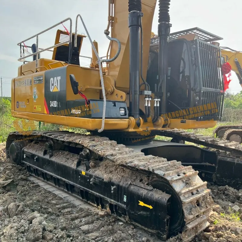 Second hand 90% new Original Large CAT 349D 49t Crawler Excavator Engineering machinery digger Supplier