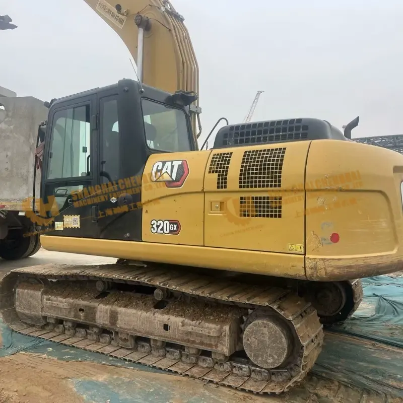 Second hand Original Large CAT 320GX 20t Crawler Excavator Construction machines Supplier