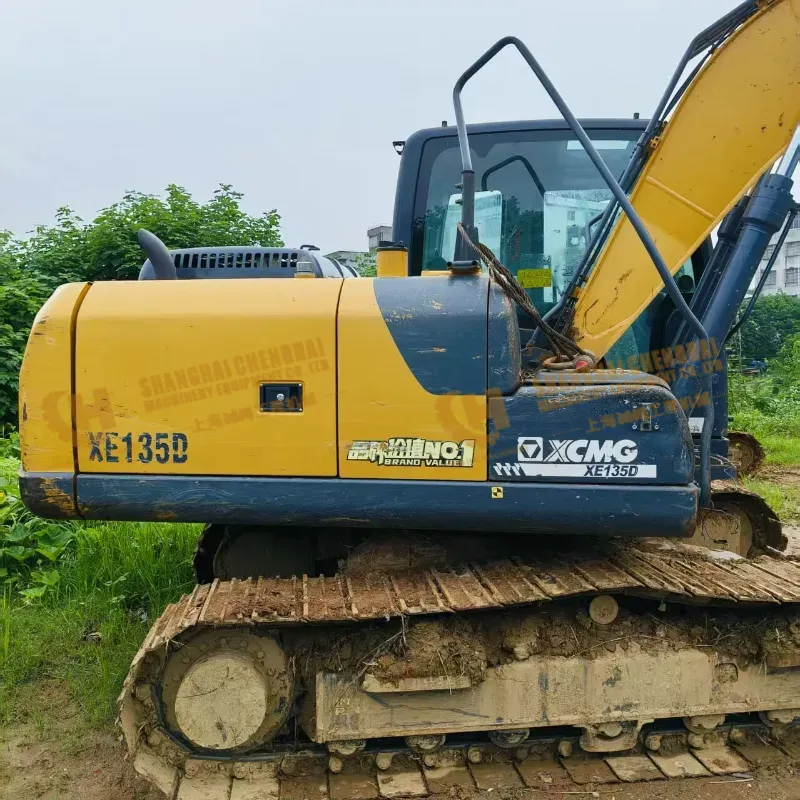 New arrival Second hand 90% new Original Medium XCMG XE135D 13.5t Crawler Excavator Engineering machinery digger Supplier