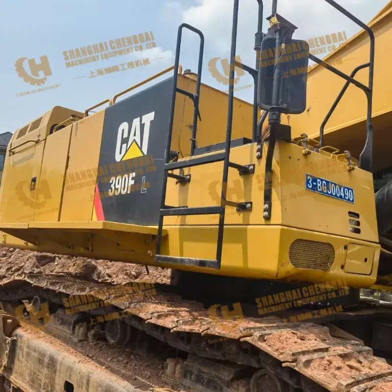 High cost performance Second hand 90% new Original Large CAT 390F 39t Crawler Excavator Agricultural Construction equipment digger Supplier