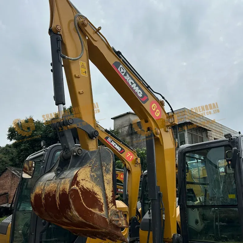 New arrival Second hand 90% new Original Mini XCMG XE60GA 6t Crawler Excavator Engineering machinery digger Supplier