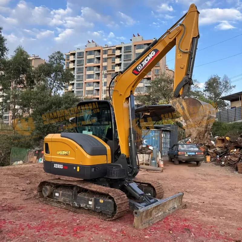 Competitive price Second hand 90% new Original Mini XCMG XE60Gpro 6t Crawler Excavator Engineering machinery digger Supplier