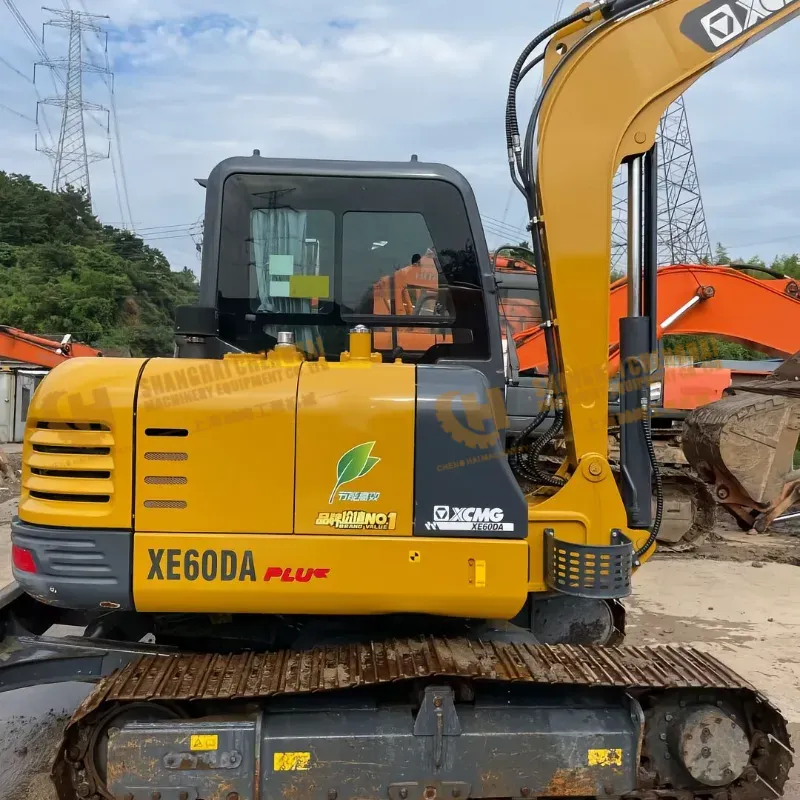 Good Condition Second hand 90% new Original Mini XCMG XE60DA 6t Crawler Excavator Engineering machinery digger Supplier