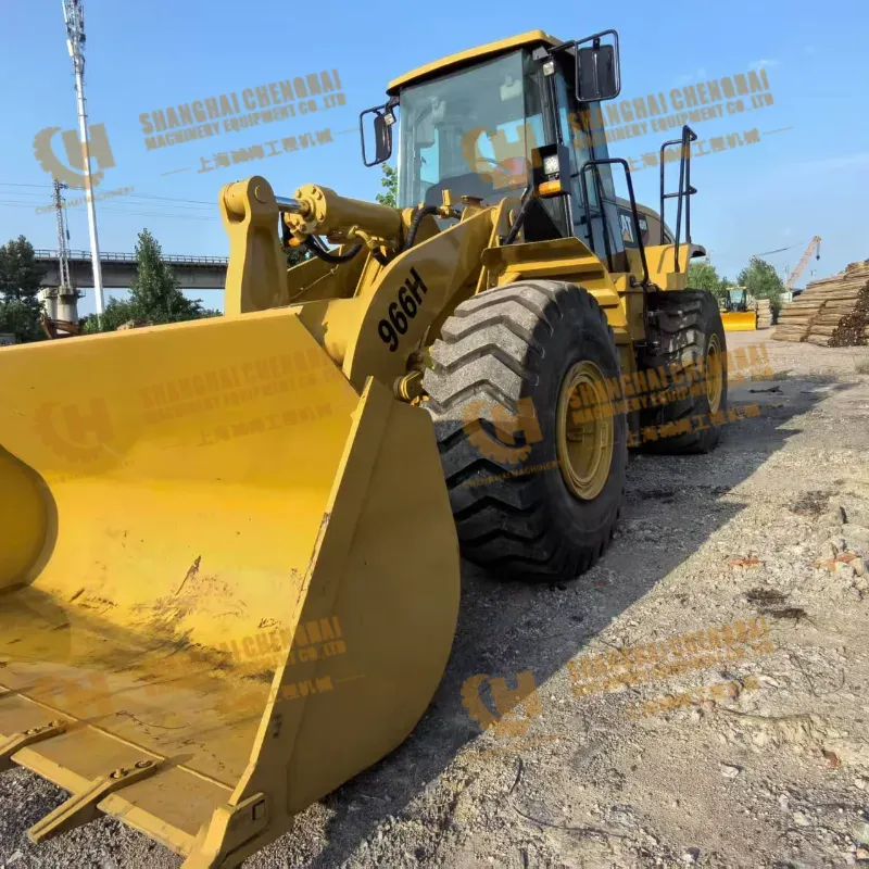 New arrival Second hand Original Medium CAT 966H 29t Wheel Loader Construction equipment