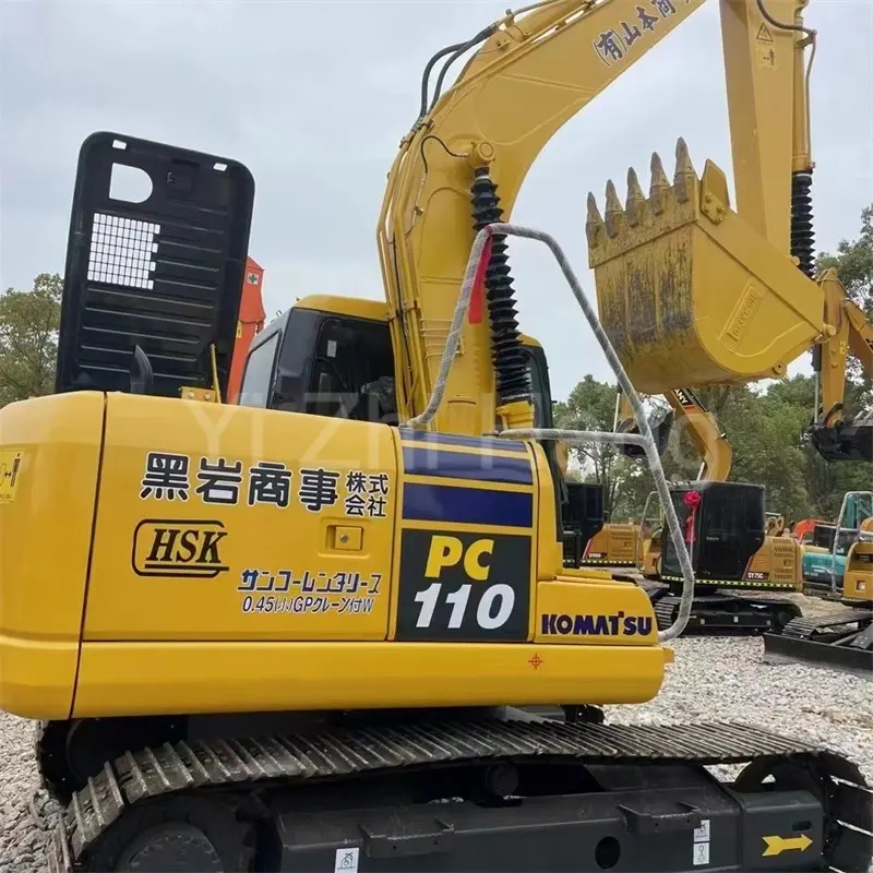 2021 High Quality Used Excavator Komatsu PC110 Mini Excavator 11 Ton - 2