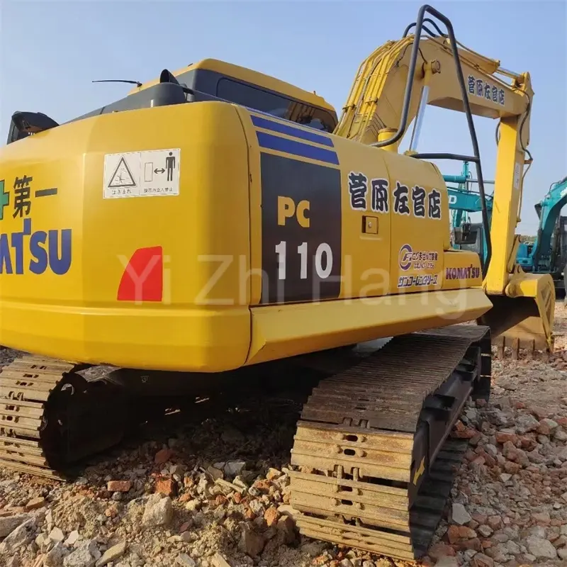 2021 High Quality Used Excavator Komatsu PC110 Mini Excavator 11 Ton - 3