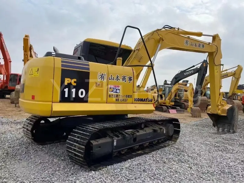 2021 High Quality Used Excavator Komatsu PC110 Mini Excavator 11 Ton - 4