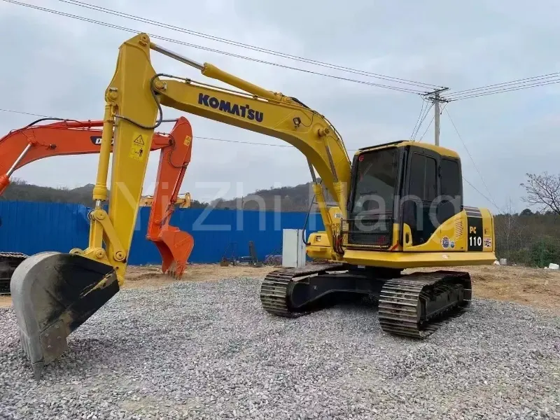 2021 High Quality Used Excavator Komatsu PC110 Mini Excavator 11 Ton - 4