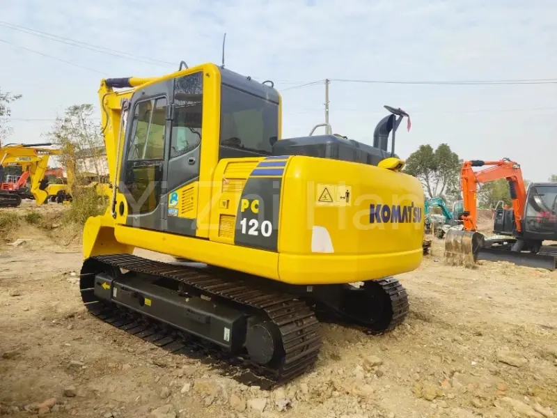 21 Ton Used Medium Excavator Komatsu PC120-8 Good Condition Excavator 2020