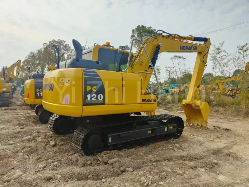 Excavadora mediana usada de 21 toneladas Komatsu PC120-8 Excavadora 2020 en buenas condiciones