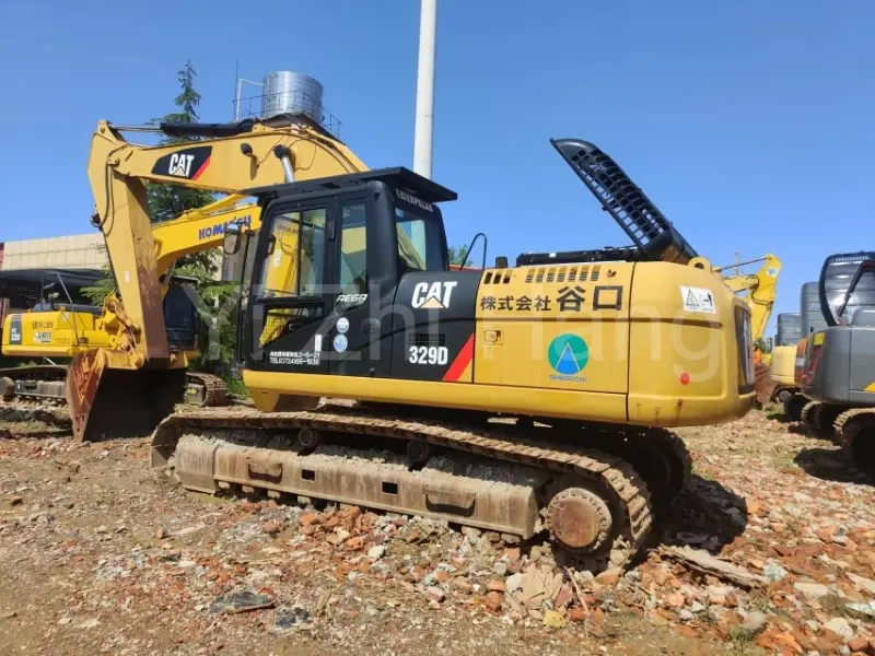 Escavadeira pesada Caterpillar 2021 usada Cat 329D Escavadeira usada de 29 toneladas