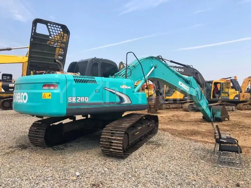 Heavy Hydraulic Crawler Excavator Kobelco SK260 Used Excavator 2021 26 Ton -1