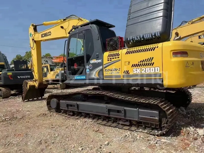 Heavy Hydraulic Crawler Excavator Kobelco SK260 Used Excavator 2021 26 Ton -3