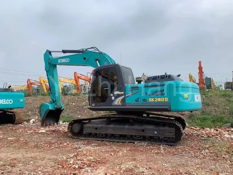 Heavy Hydraulic Crawler Excavator Kobelco SK260 Used Excavator 2021 26 Ton -6