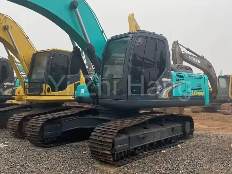 Heavy Hydraulic Crawler Excavator Kobelco SK260 Used Excavator 2021 26 Ton -7