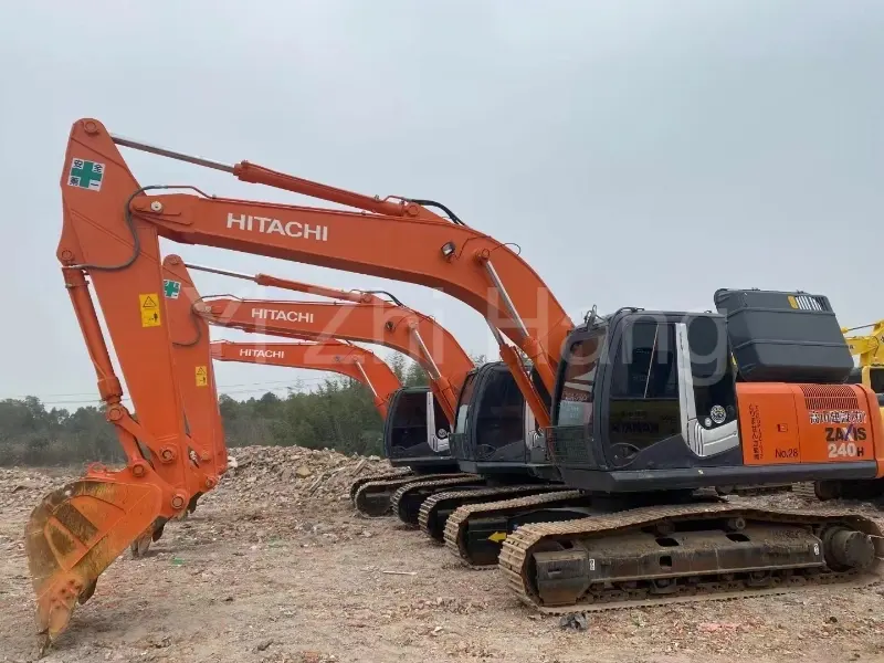 عالية الجودة مستعملة هيتاشي حفارة 20 طن ZX240 ZAXIS 240 هيتاشي 240 للبيع بأسعار تنافسية