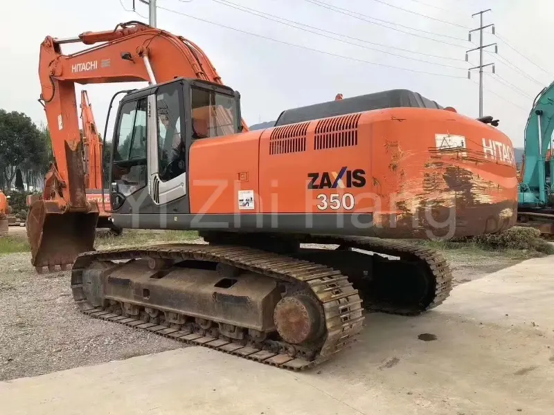 توريد الحفارات المستعملة حفارات هندسية صغيرة مستوردة من HITACHI 350 Hitachi ZX350 Excavador