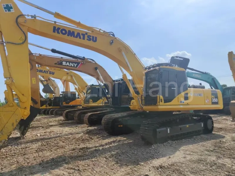 KOMATSU 350-7 Гусеничный экскаватор б/у