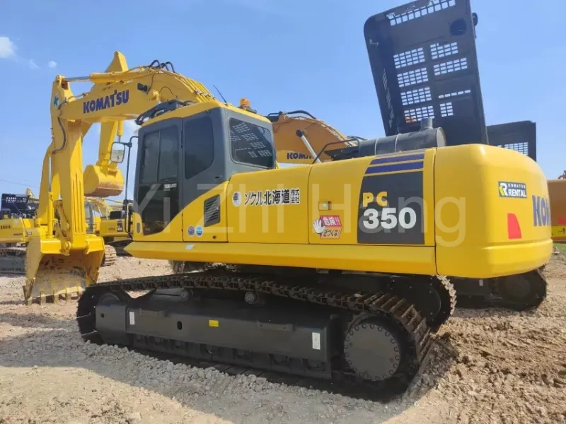 KOMATSU 350-7 Used crawler excavator