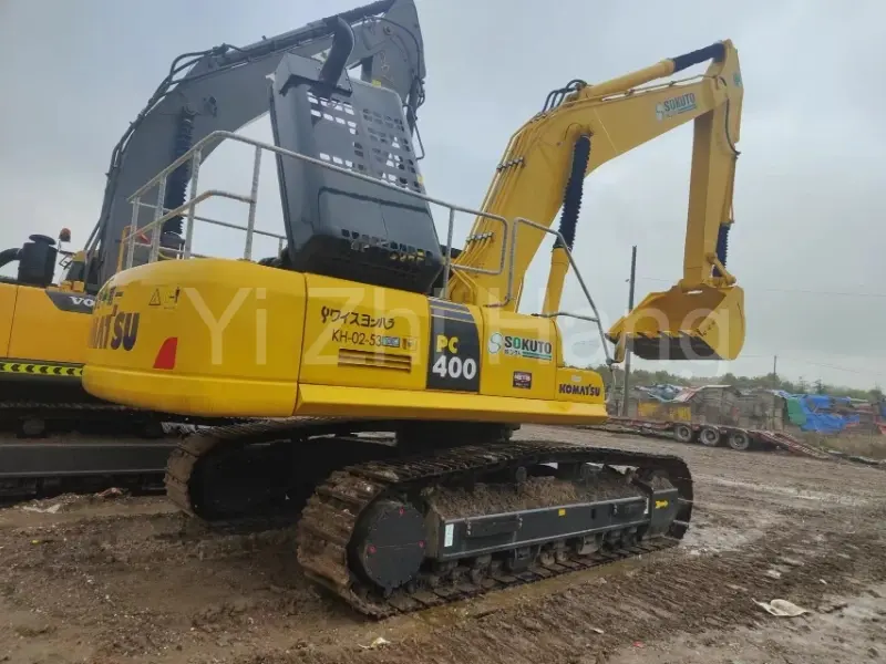 Komatsu PC400-7 a utilisé l'excavatrice lourde de construction d'excavatrice 2021 40 tonnes