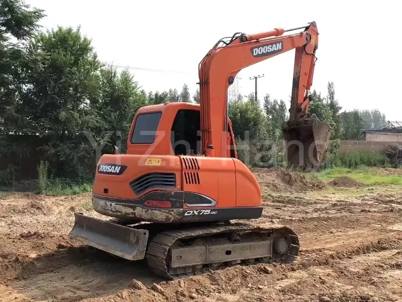 Used 7ton Doosan Dx75 Mini Excavator